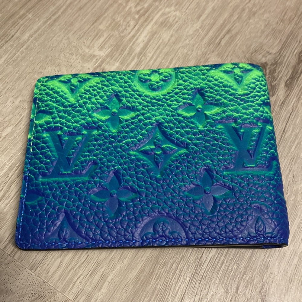 Louis Vuitton SS22 Virgil Abloh Leather Slender Wallet - Picture 2 of 13